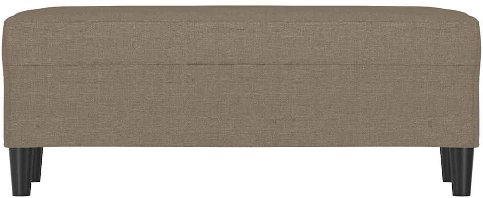 Suoliukas, taupe spalvos, 100x35x41cm, audinys