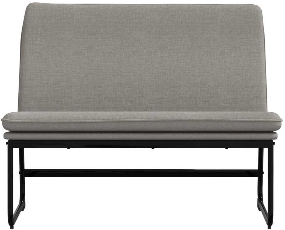 Suoliukas, taupe spalvos, 100x75x76cm, audinys