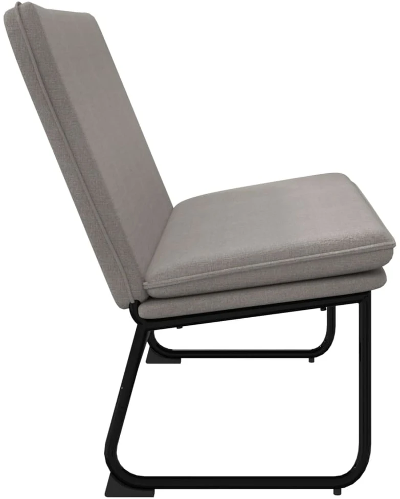 Suoliukas, taupe spalvos, 100x75x76cm, audinys