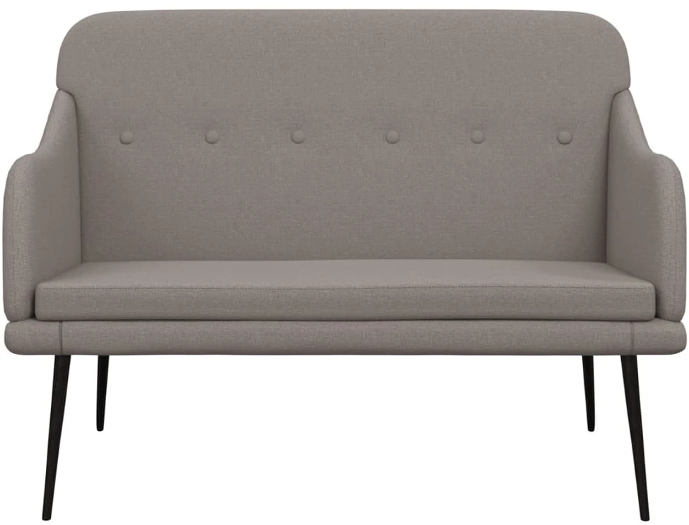 Suoliukas, taupe spalvos, 110x76x80cm, audinys