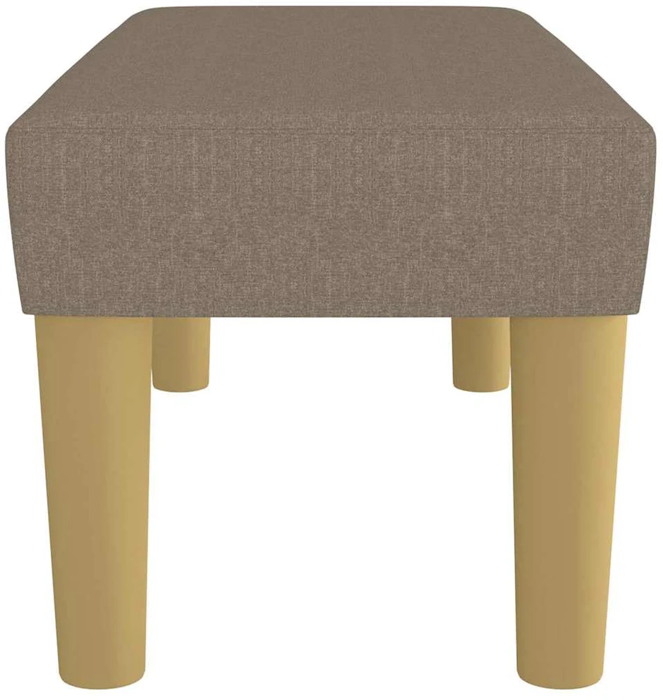 Suoliukas, taupe spalvos, 70x30x30cm, audinys