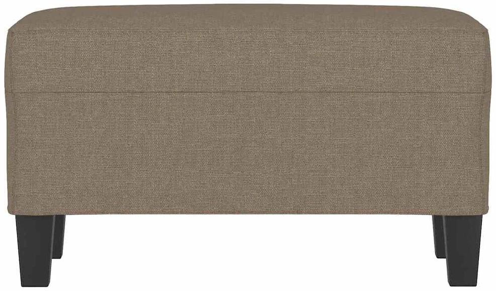 Suoliukas, taupe spalvos, 70x35x41cm, audinys