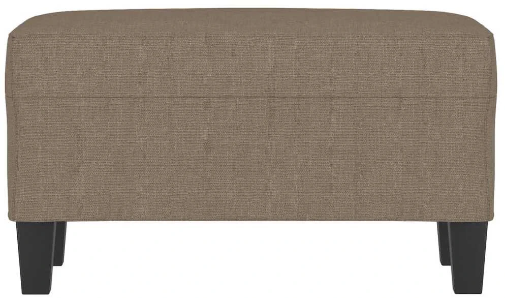 Suoliukas, taupe spalvos, 70x35x41cm, audinys