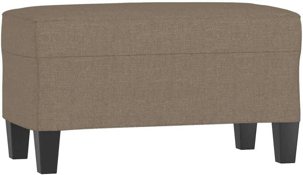 Suoliukas, taupe spalvos, 70x35x41cm, audinys
