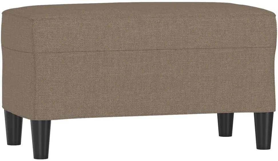 Suoliukas, taupe spalvos, 70x35x41cm, audinys