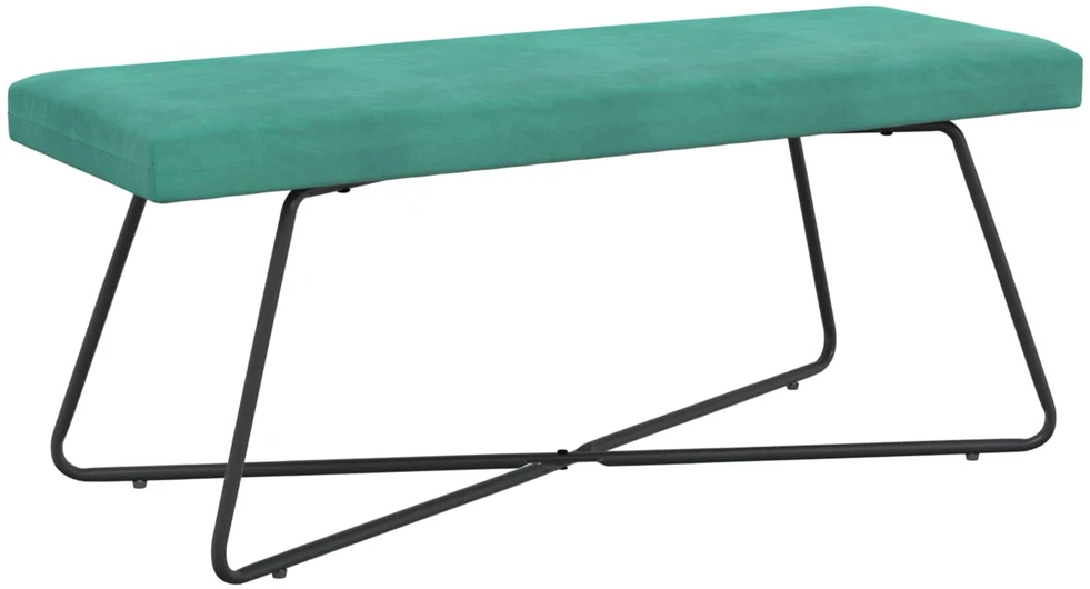suoliukas Turkio 110 x 40 x 45 cm Aksomas