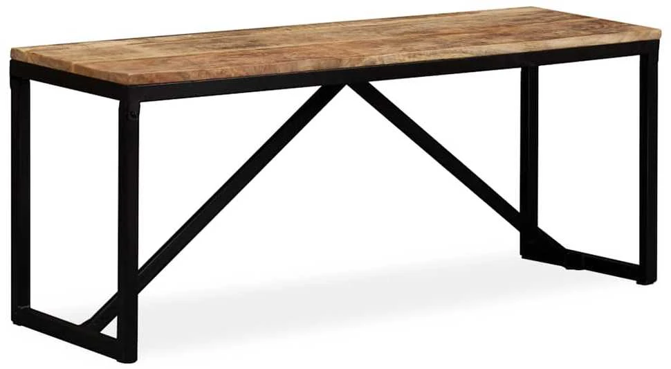 Suoliukas, tvirta mango mediena, 110x35x45cm