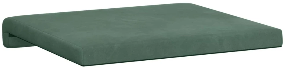 Suoliuko pagalvė 2 vnt. Aksomas Jūrinė žalia Gylis 35 cm