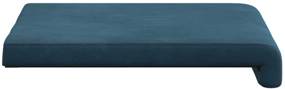 Suoliuko pagalvė 2 vnt. Aksomas Mėlyna Gylis 35 cm