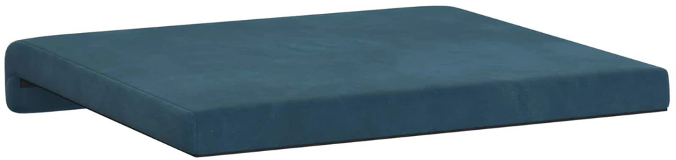 Suoliuko pagalvė 2 vnt. Aksomas Mėlyna Gylis 35 cm