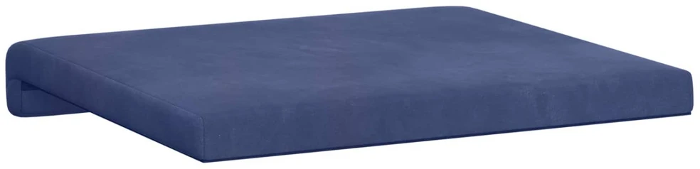 Suoliuko pagalvė 2 vnt. Aksomas Policijos mėlyna Gylis 35 cm