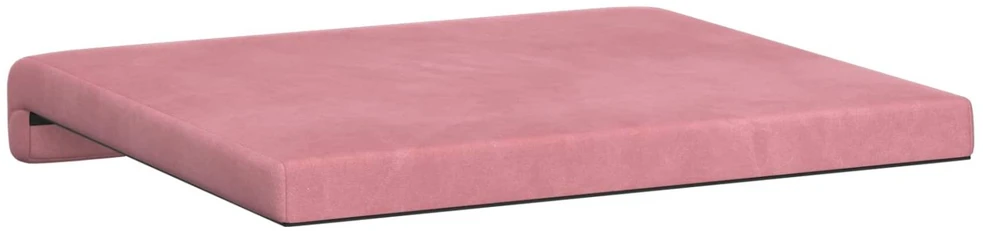 Suoliuko pagalvė 2 vnt. Aksomas Rožinė Gylis 35 cm