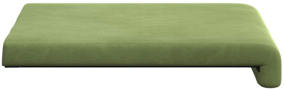 Suoliuko pagalvė 2 vnt. Aksomas Šviesiai žalia Gylis 35 cm