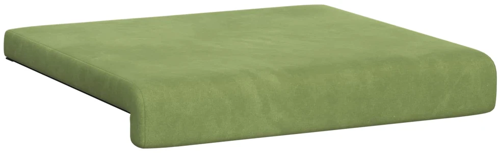 Suoliuko pagalvė 2 vnt. Aksomas Šviesiai žalia Gylis 35 cm
