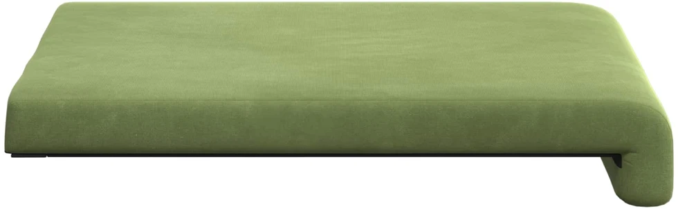 Suoliuko pagalvė 2 vnt. Aksomas Šviesiai žalia Gylis 35 cm