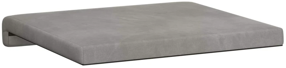 Suoliuko pagalvė 2 vnt. Aksomas Šviesiai pilka Gylis 35 cm