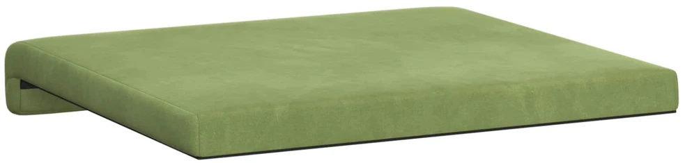 Suoliuko pagalvė 2 vnt. Aksomas Šviesiai žalia Gylis 35 cm
