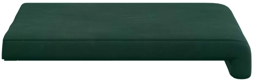 Suoliuko pagalvė 2 vnt. Aksomas Tamsiai žalia Gylis 35 cm