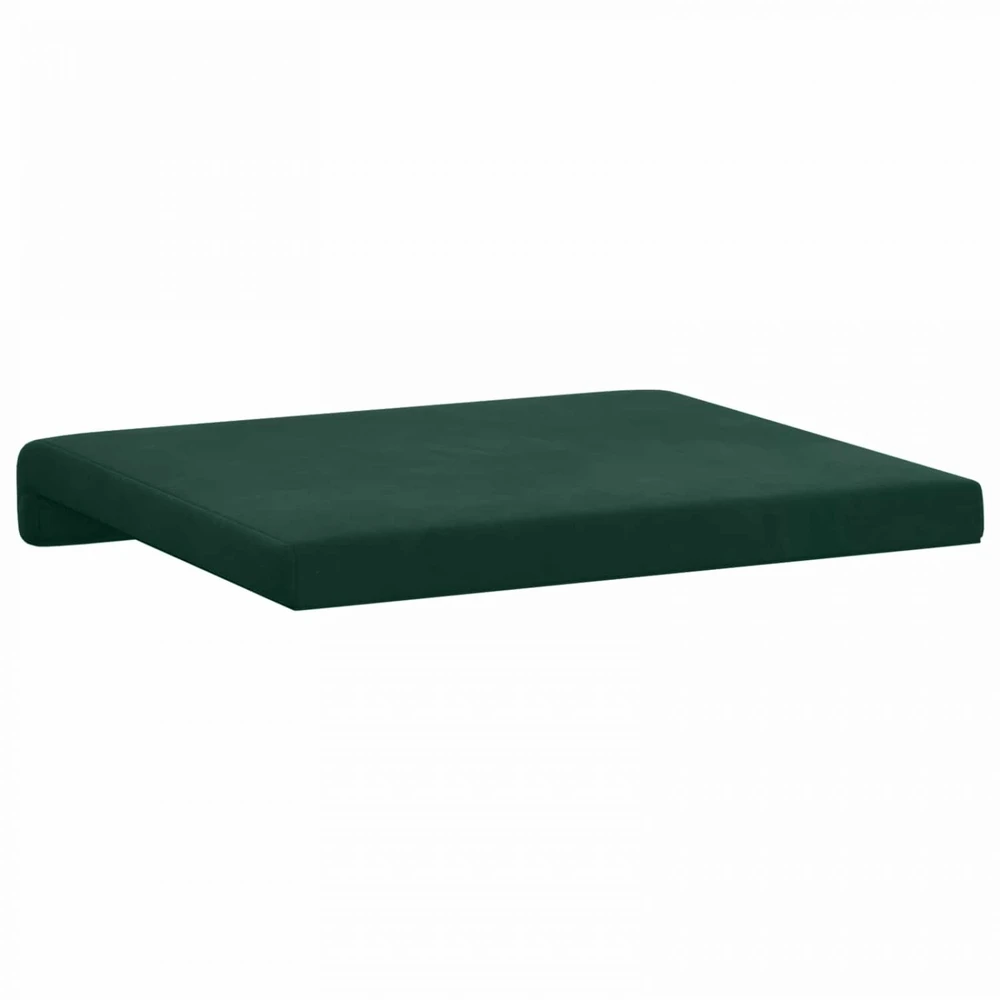Suoliuko pagalvė 2 vnt. Aksomas Tamsiai žalia Gylis 35 cm