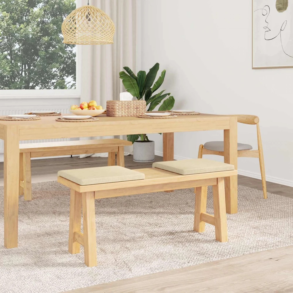 Suoliuko pagalvė 2 vnt. Audinys Kreminė Gylis 35 cm