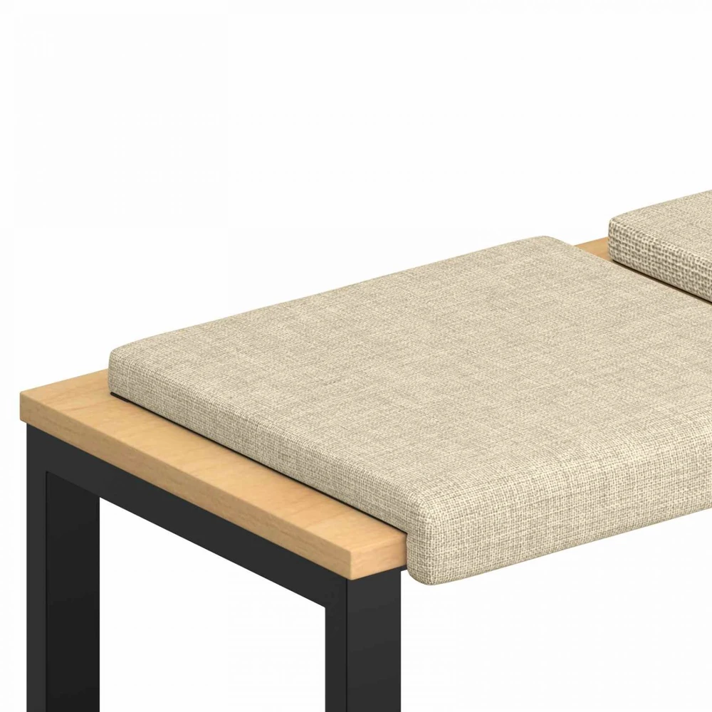 Suoliuko pagalvė 2 vnt. Audinys Kreminė Gylis 35 cm