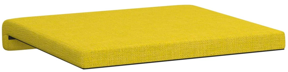 Suoliuko pagalvė 2 vnt. Audinys Šviesi geltona Gylis 35 cm