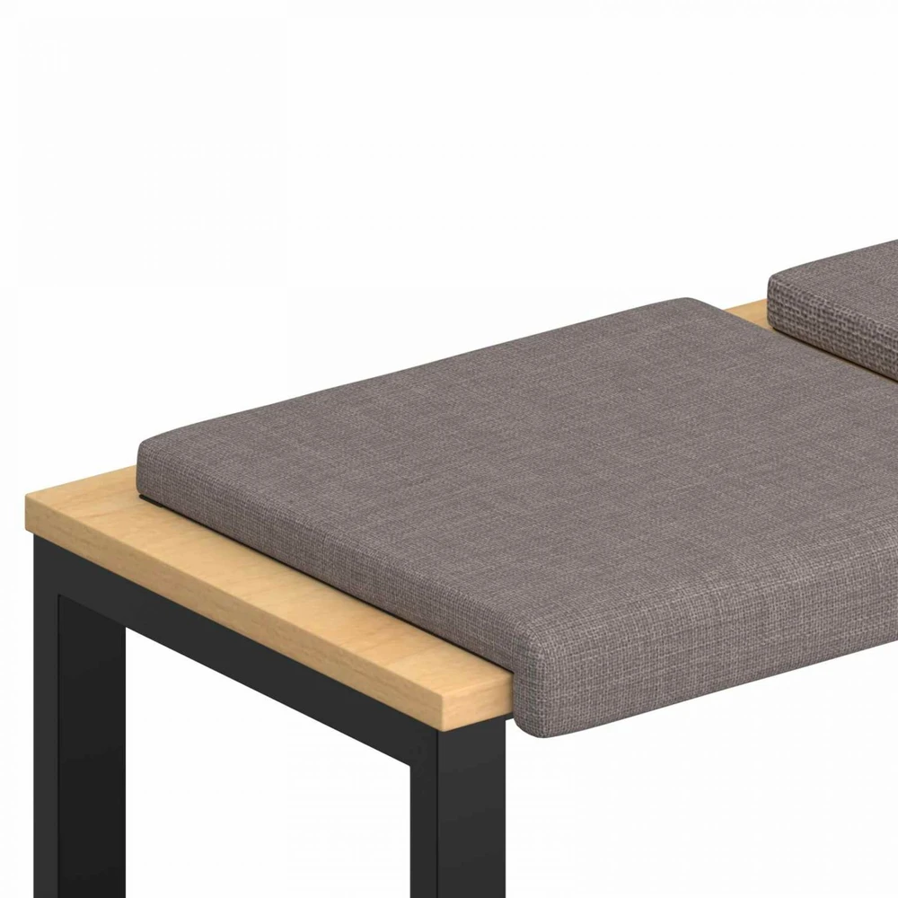 Suoliuko pagalvė 2 vnt. Audinys Taupe Gylis 35 cm