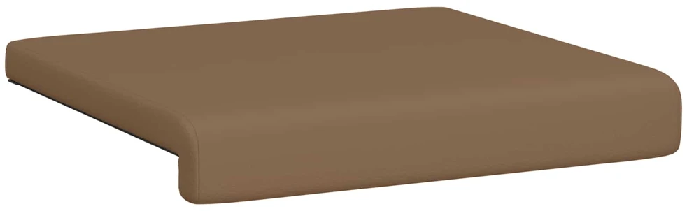 Suoliuko pagalvė 2 vnt. Dirbtinė oda Kapučino Gylis 35 cm