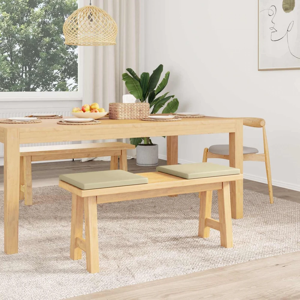 Suoliuko pagalvė 2 vnt. Dirbtinė oda Kreminė Gylis 35 cm