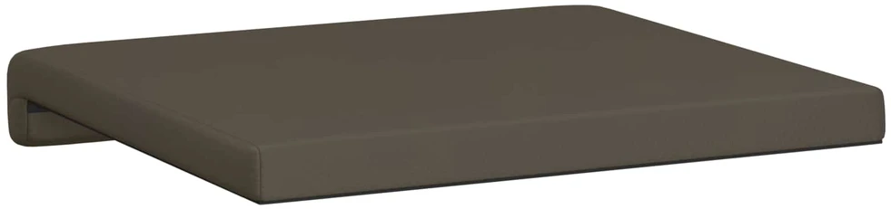 Suoliuko pagalvė 2 vnt. Dirbtinė oda Pilka Gylis 35 cm