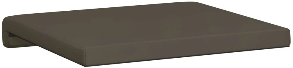 Suoliuko pagalvė 2 vnt. Dirbtinė oda Pilka Gylis 35 cm