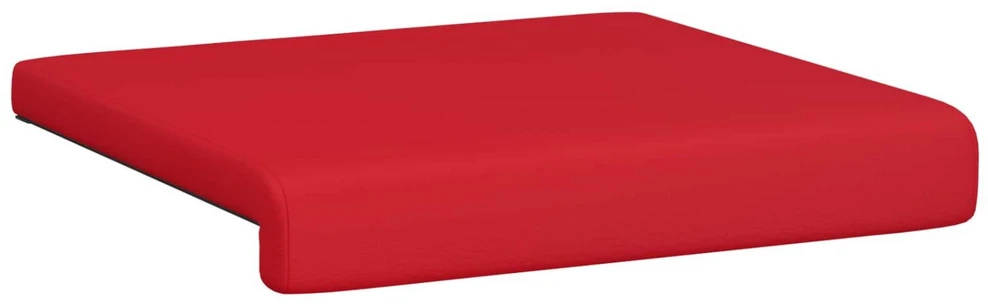 Suoliuko pagalvė 2 vnt. Dirbtinė oda Raudona Gylis 35 cm