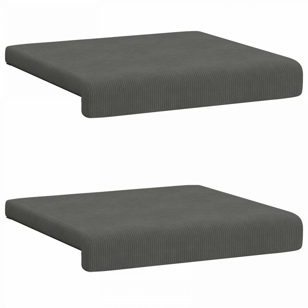 Suoliuko pagalvė 2 vnt. mančester Tamsiai pilka Gylis 35 cm
