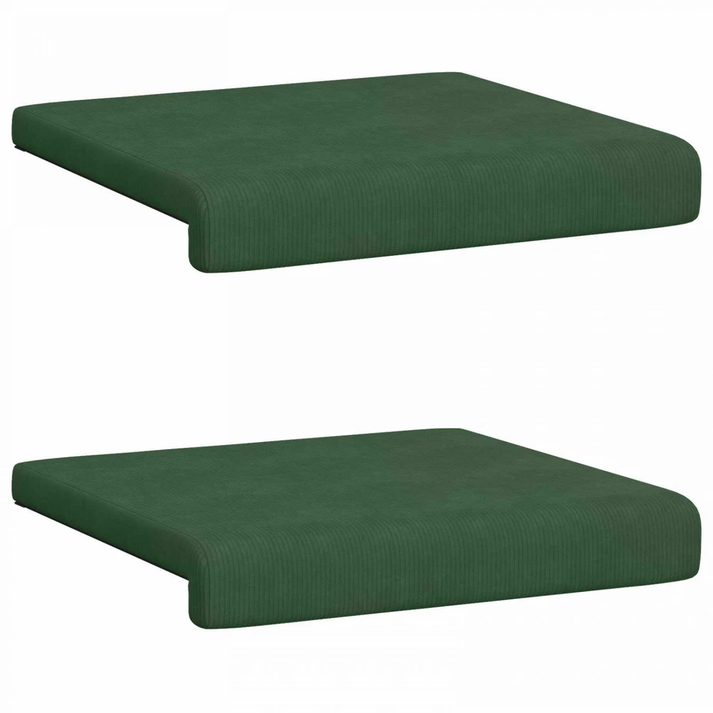 Suoliuko pagalvė 2 vnt. mančester Tamsiai žalia Gylis 35 cm