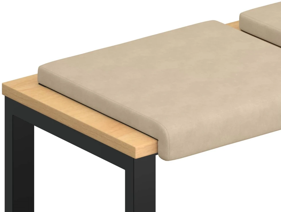 Suoliuko pagalvė 2 vnt. Mikropluoštas Kreminė Gylis 35 cm
