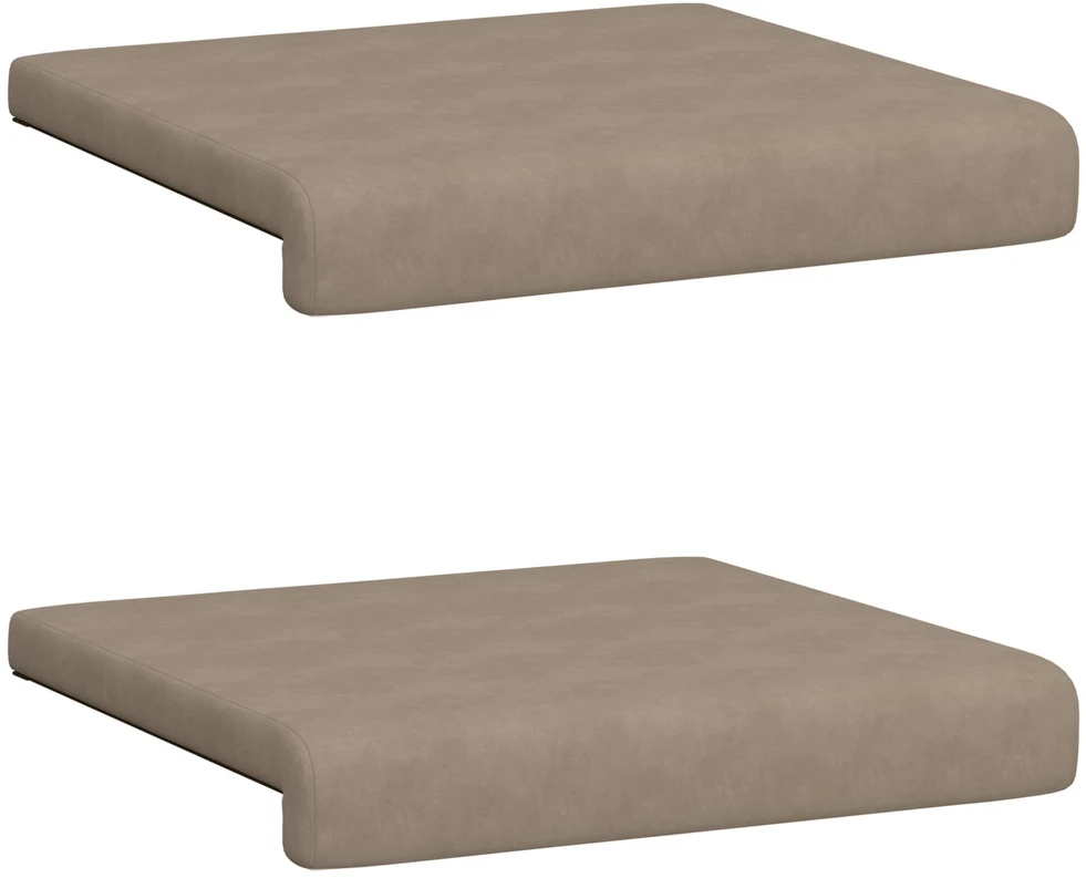Suoliuko pagalvė 2 vnt. Mikropluoštas Taupe Gylis 35 cm