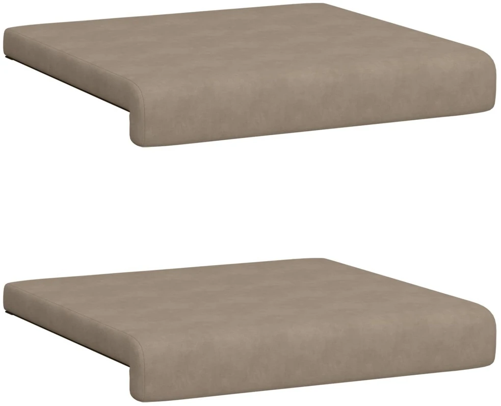 Suoliuko pagalvė 2 vnt. Mikropluoštas Taupe Gylis 35 cm