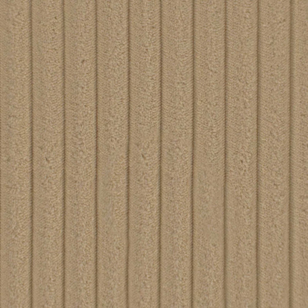 Suoliuko pagalvė 2 vnt. Pūkuota korduroja Taupe Gylis 35 cm