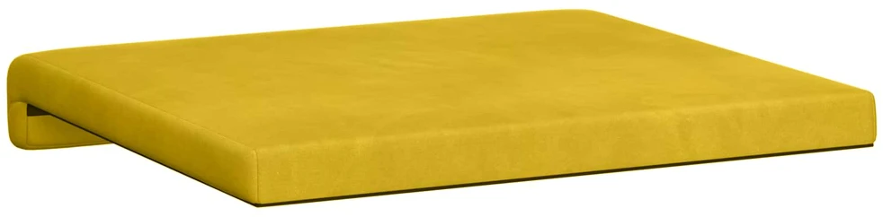 Suoliuko pagalvė 4 vnt. Aksomas Geltona Gylis 35 cm