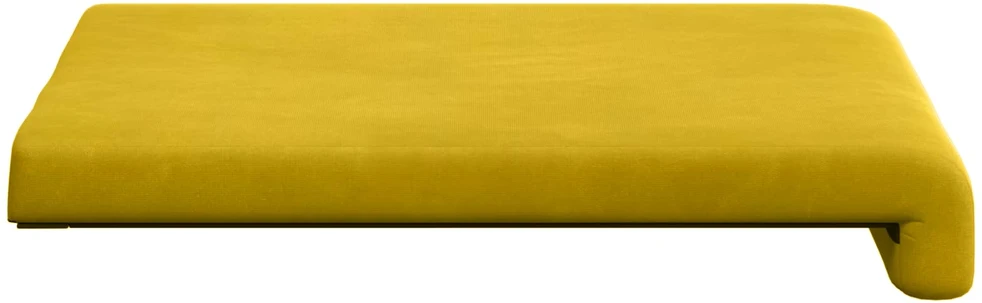 Suoliuko pagalvė 4 vnt. Aksomas Geltona Gylis 35 cm