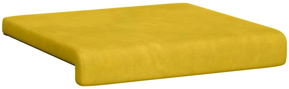 Suoliuko pagalvė 4 vnt. Aksomas Geltona Gylis 35 cm