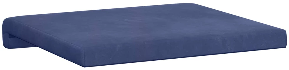 Suoliuko pagalvė 4 vnt. Aksomas Policijos mėlyna Gylis 35 cm
