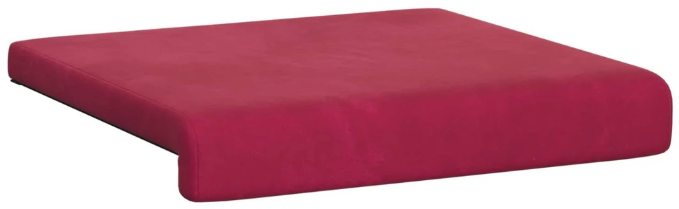 Suoliuko pagalvė 4 vnt. Aksomas Vyno raudona Gylis 35 cm