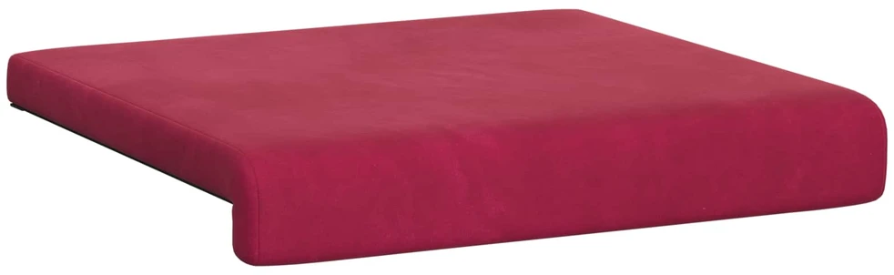 Suoliuko pagalvė 4 vnt. Aksomas Vyno raudona Gylis 35 cm