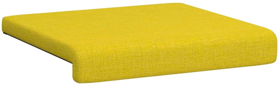 Suoliuko pagalvė 4 vnt. Audinys Šviesi geltona Gylis 35 cm