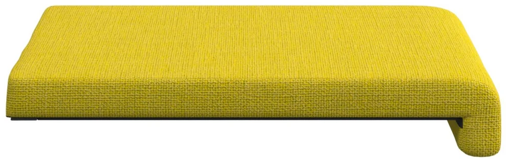 Suoliuko pagalvė 4 vnt. Audinys Šviesi geltona Gylis 35 cm