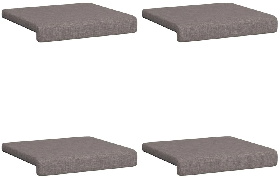 Suoliuko pagalvė 4 vnt. Audinys Taupe Gylis 35 cm