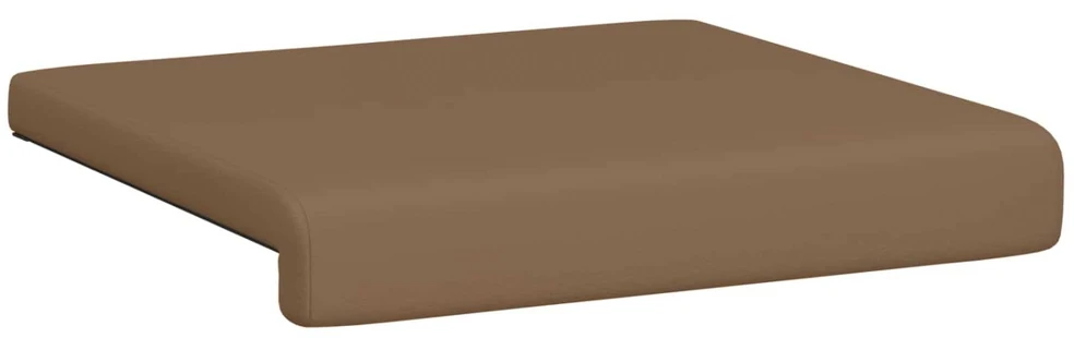 Suoliuko pagalvė 4 vnt. Dirbtinė oda Kapučino Gylis 35 cm