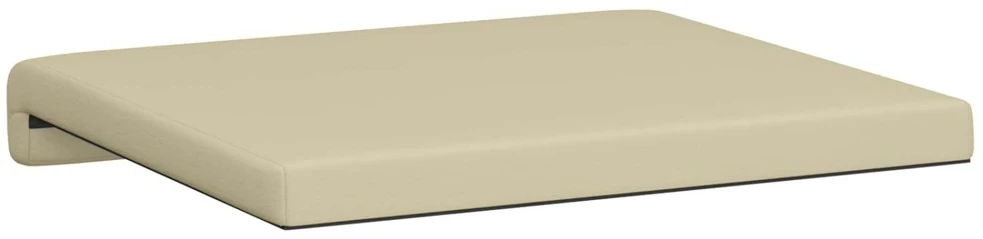 Suoliuko pagalvė 4 vnt. Dirbtinė oda Kreminė Gylis 35 cm