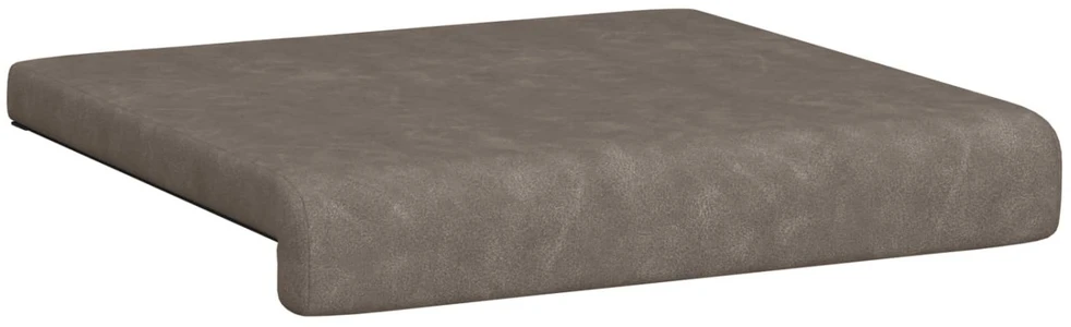 Suoliuko pagalvė 4 vnt. Dirbtinė oda Pilka Gylis 35 cm